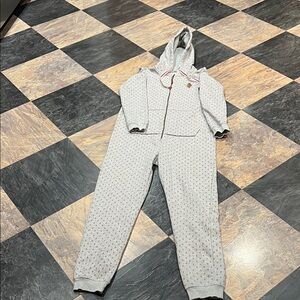 Apparel by Esmara Women's Onsie Gray with Red Accents Size M